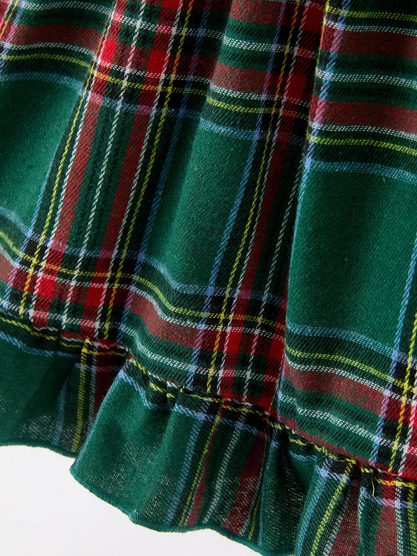 Christmas Green Plaid Dress