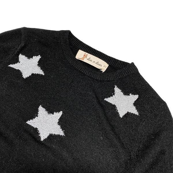 Lurex Star Sweater