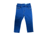 Mayoral- Basic Denim Pants W/ Embroidered Heart Pocket