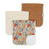 3 Pack Premium Burp Cloths - Eden