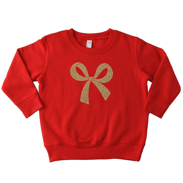 Gold Bow Sweatshirt