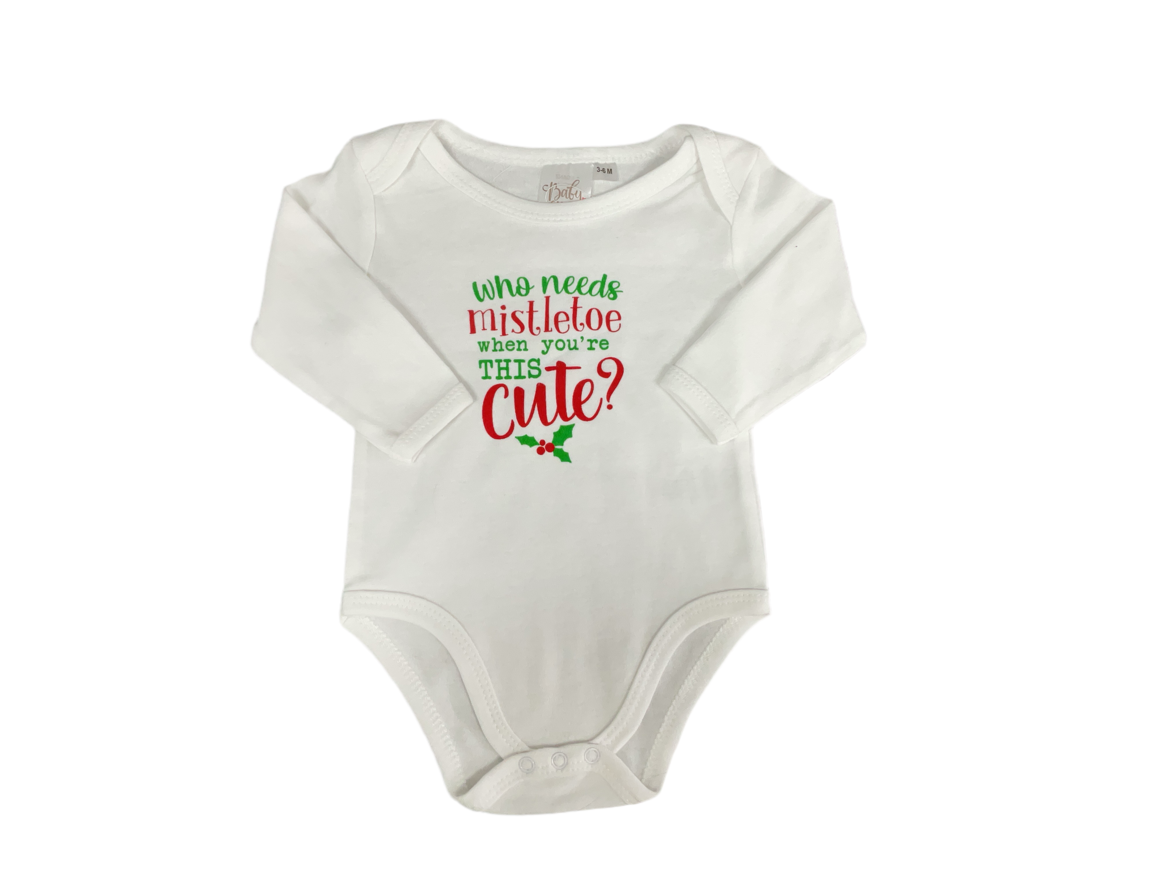 Baby Ganz- Holiday White Printed Shirts