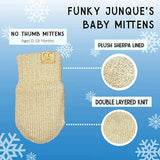 Baby Mitten -Beige