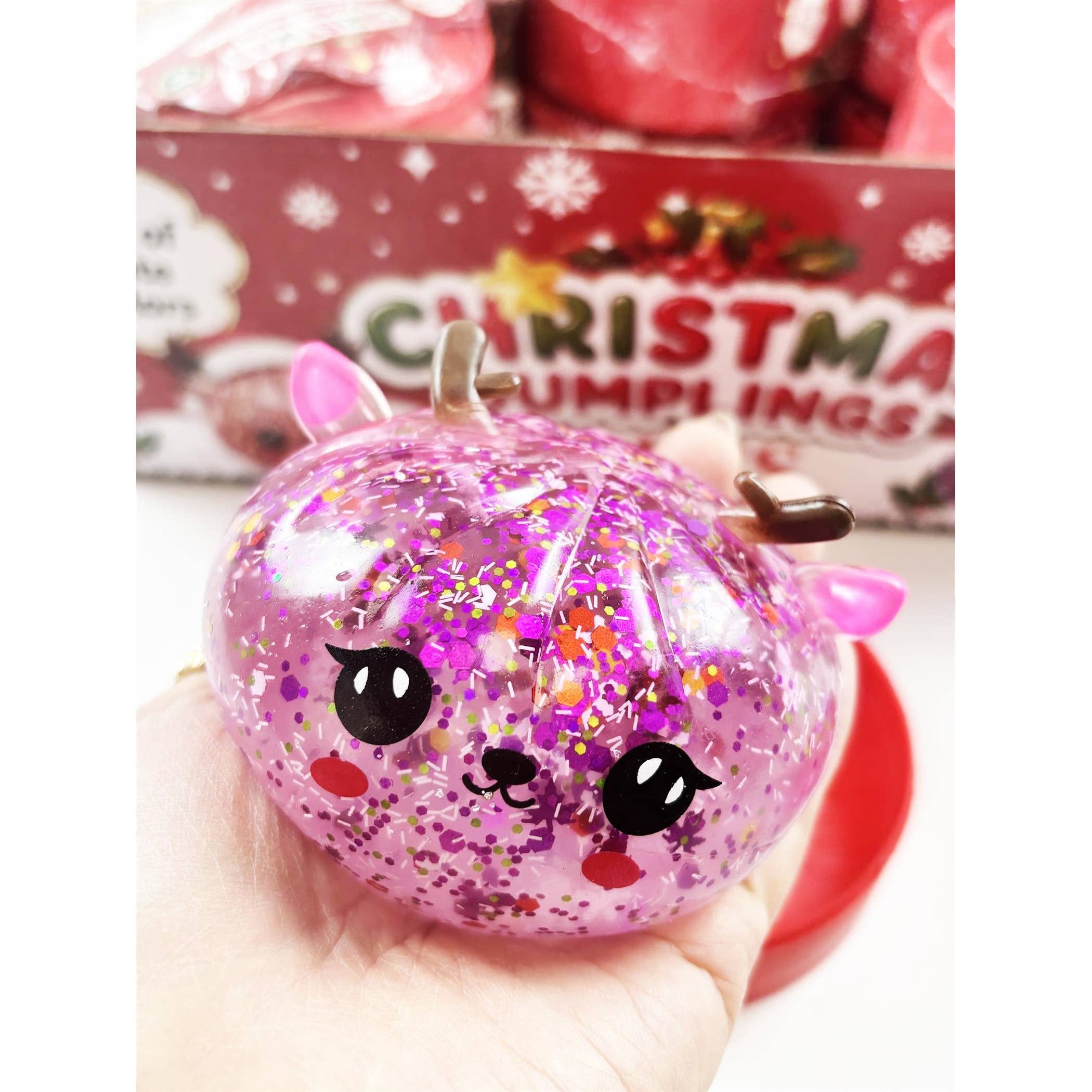 Christmas Reindeer Dumpling Squishy