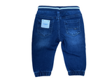 Mayoral- Soft Denim Pants W/ Sweatpant Drawstring Waistband