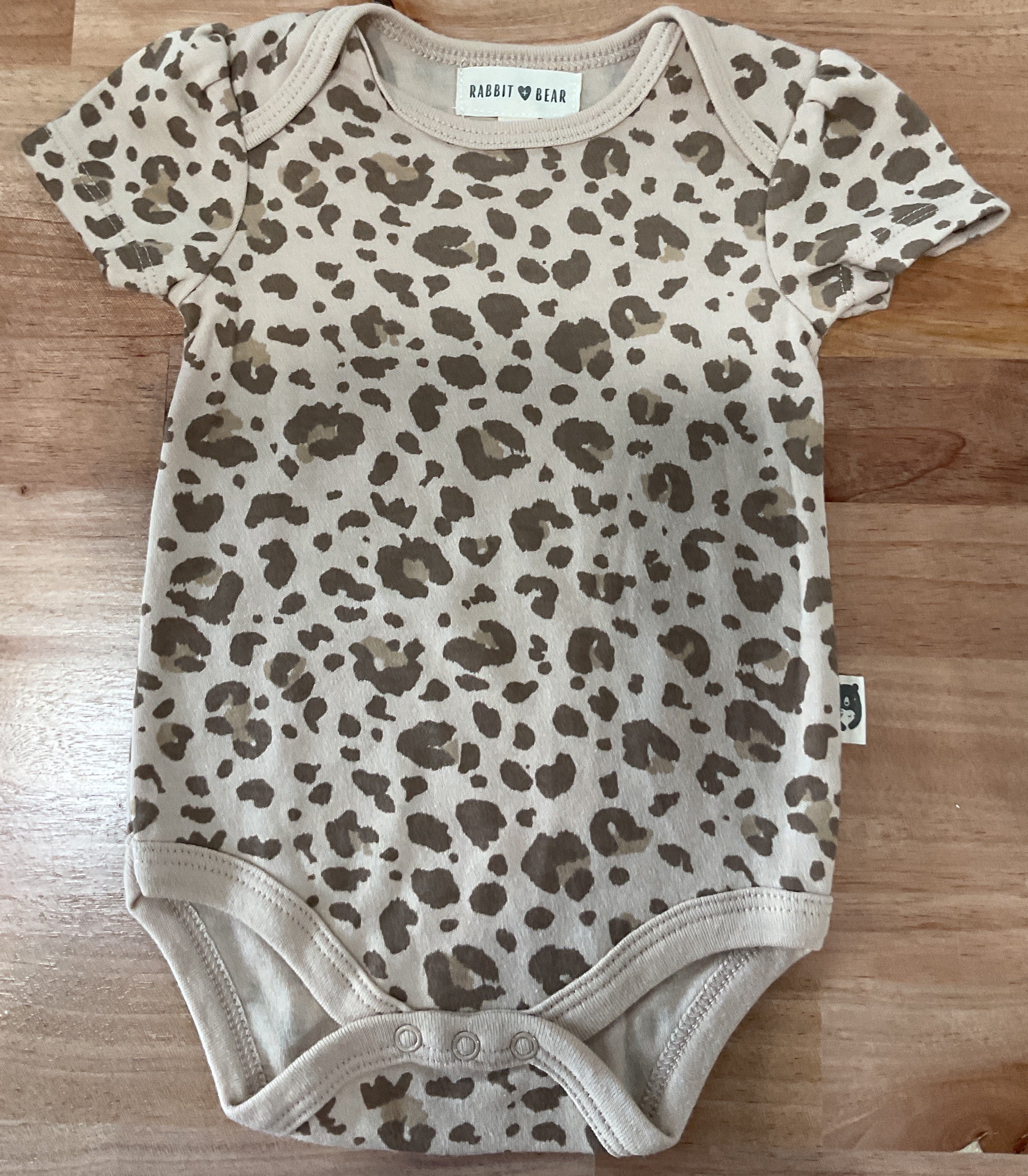 Rabbit + Bear 1PC Organic Onesie