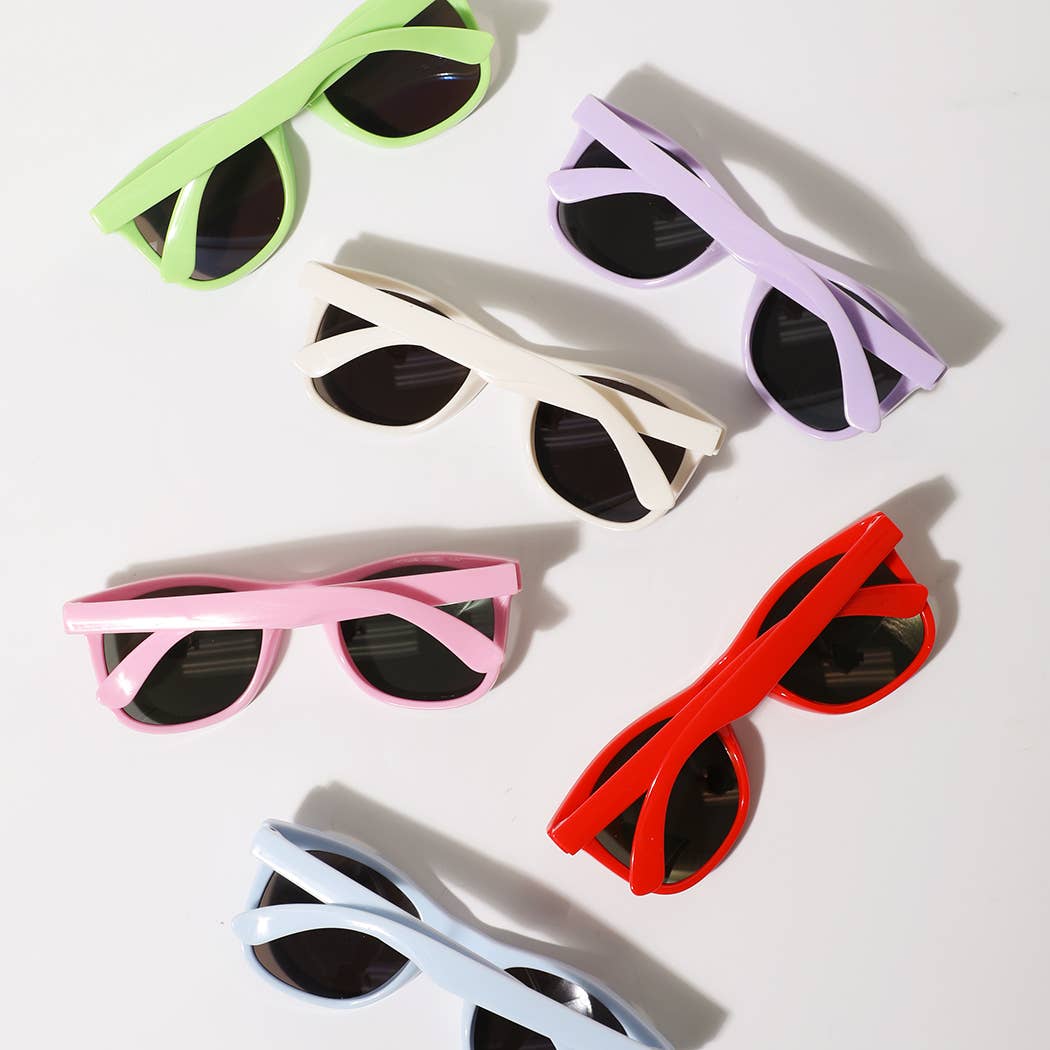 Kids Classic Square Frame Sunglasses