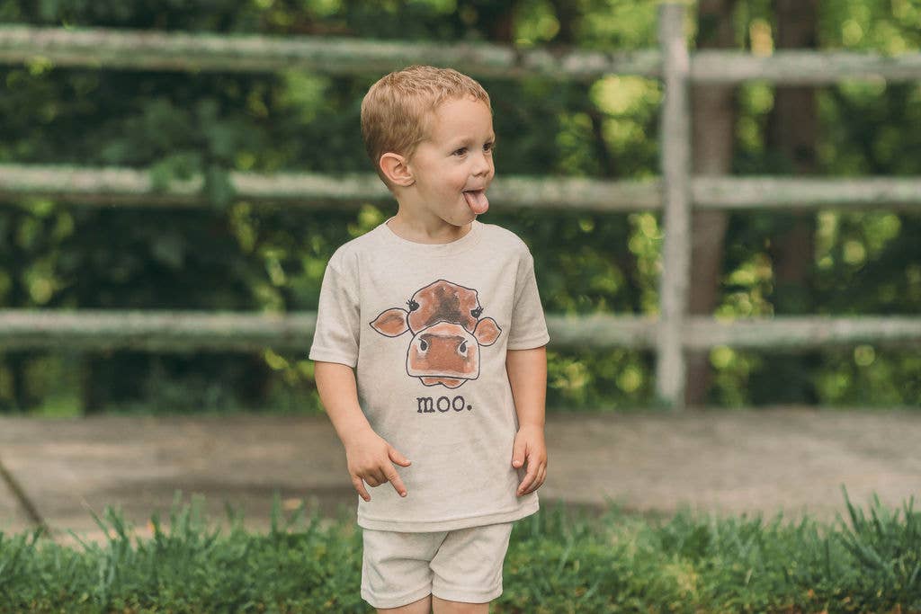 "Moo" Cow Sleep N Play Set