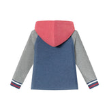 Kids Hooded Colorblocked Jersey Tee