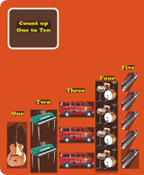 One, Two, Three O'clock, Rock: First Number Board Book