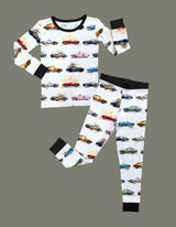 Vintage Vrooms Long Sleeve Lounge Set
