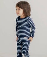 Vaenait Baby - Color Pen Navy Mint Long Sleeve PJs