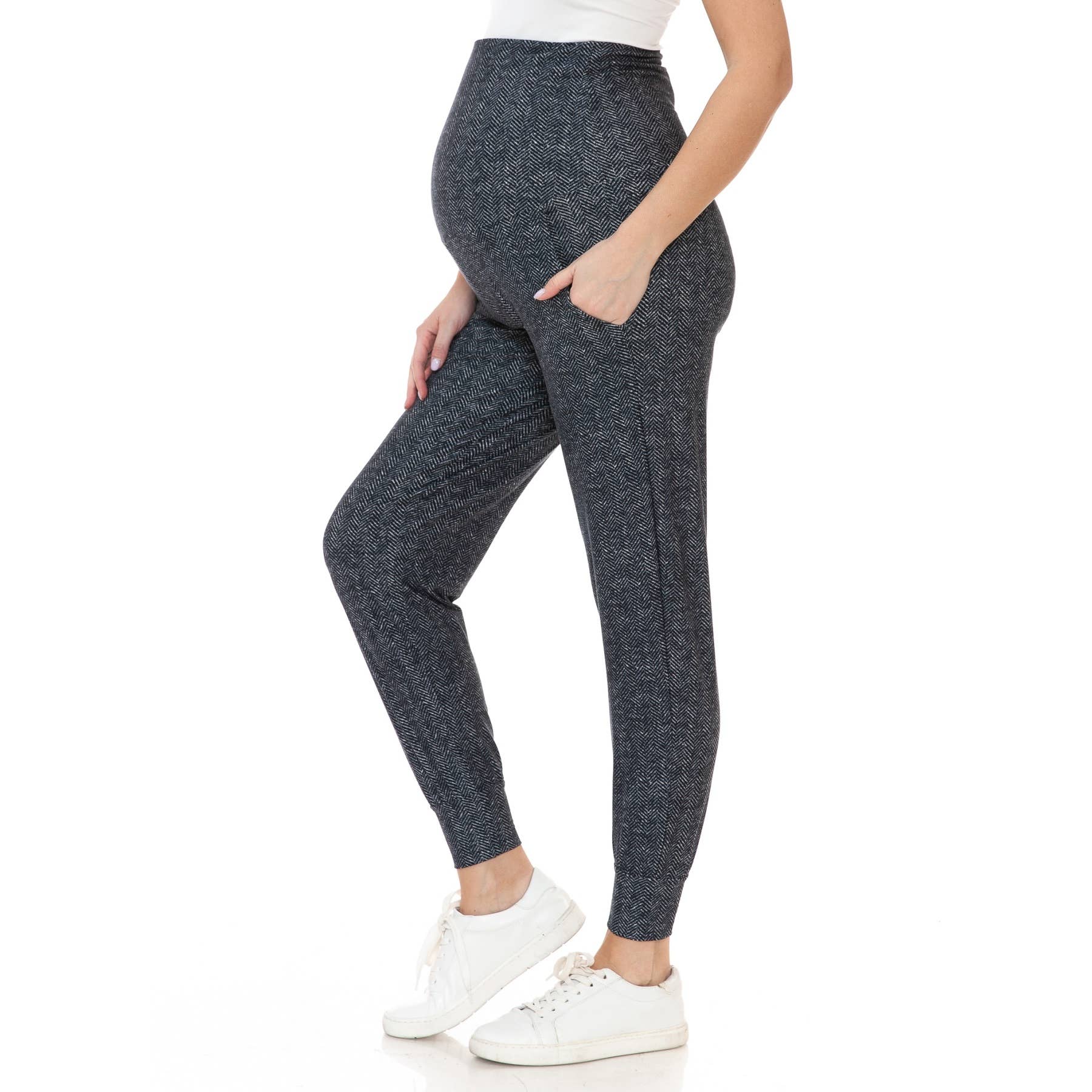 Buttery Soft Maternity Comfort Print Joggers