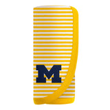Michigan Wolverines Striped Infant and Toddler Blanket