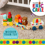 World of Eric Carle The Very Hungry Caterpillar Wooden Train Set, 12 Pieces