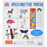 Around the Farm 30-Button Animal Sound Book - Great for First Words