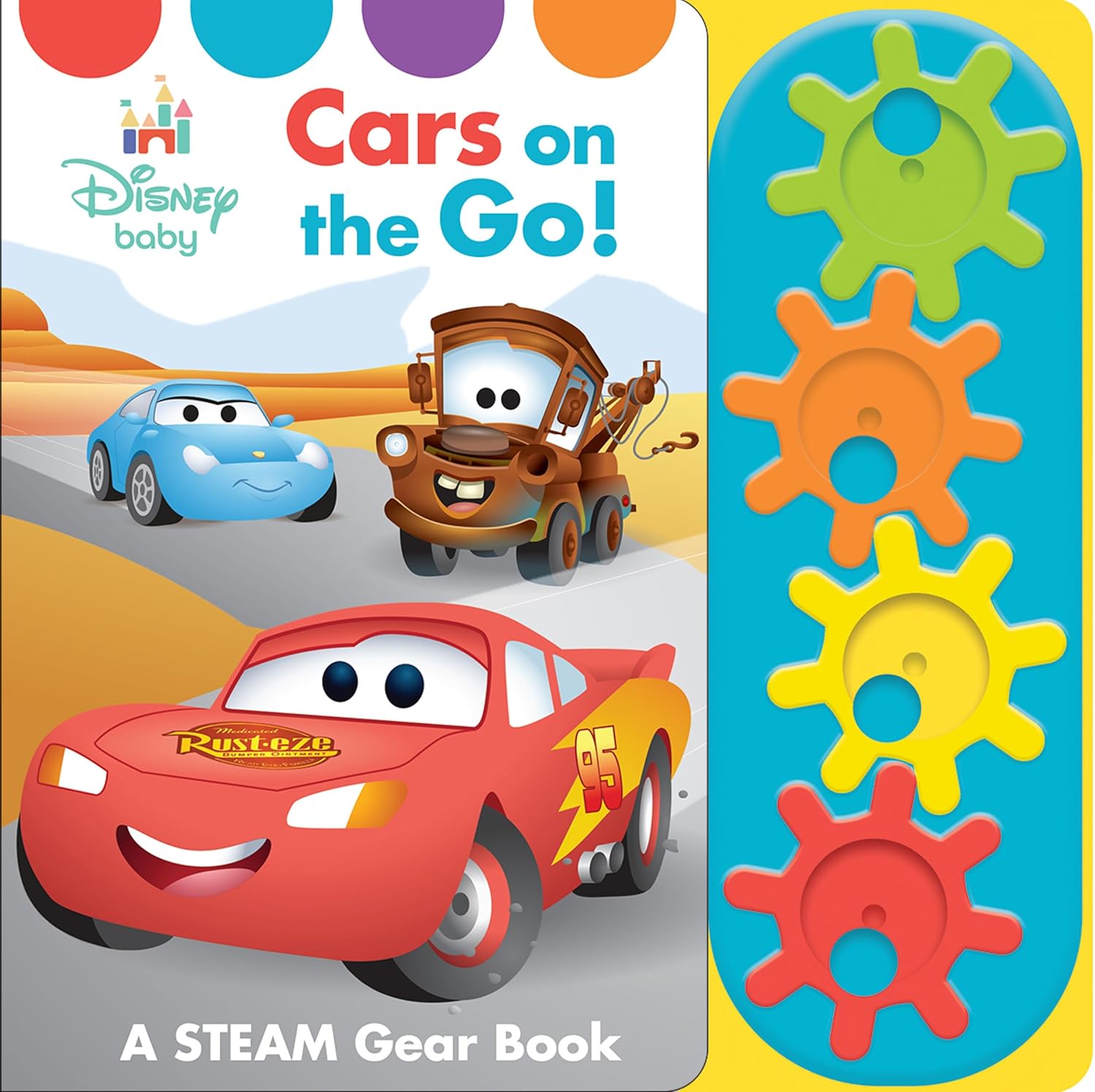 Disney Baby - Cars on the Go! - A STEM Gear Sound Book