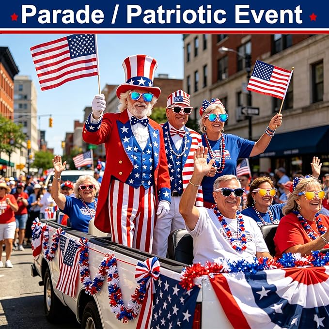American Flag Sunglasses UV400