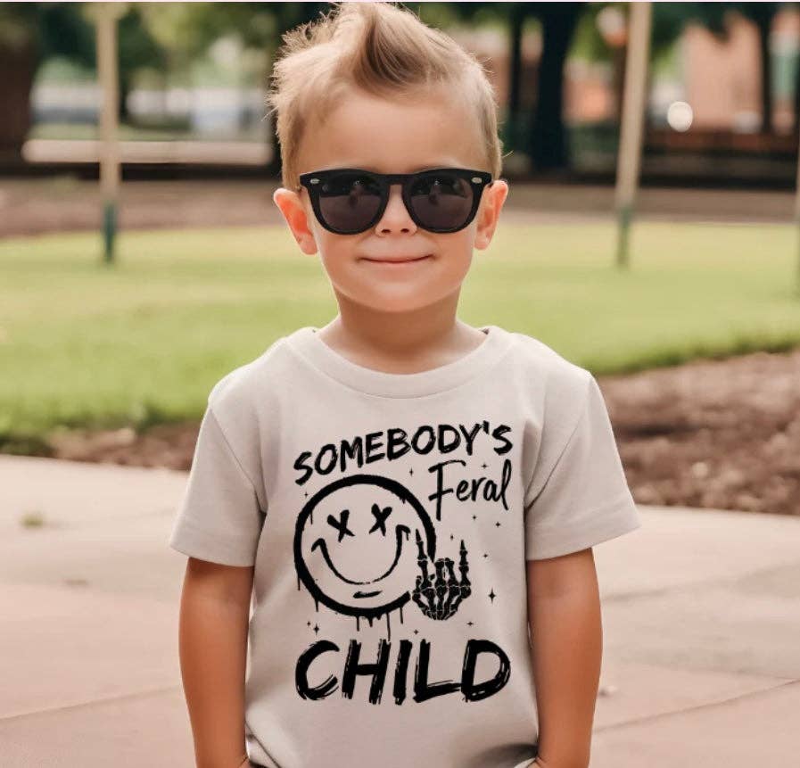 Somebodys Feral Child - Toddler Tee