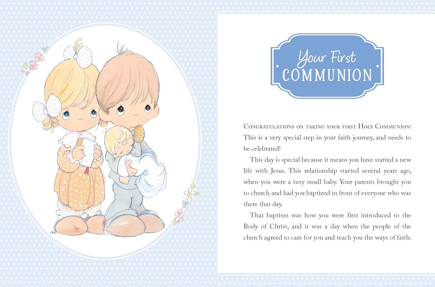 My First Communion: A Keepsake Book (Precious Moments)