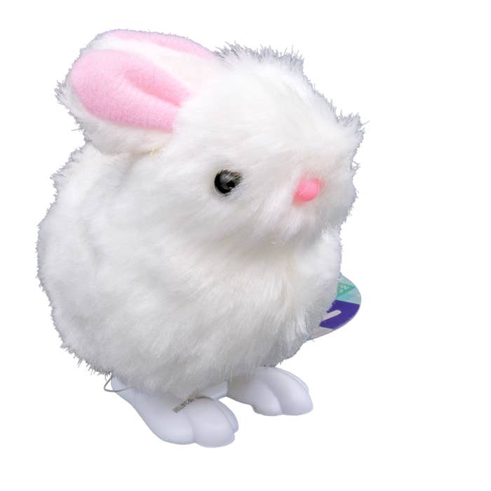 Farm Fresh Fuzzy Bunny Wind Ups, Spring, Hopping
