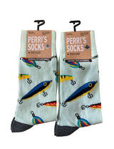 Fishing Lures Crew Socks