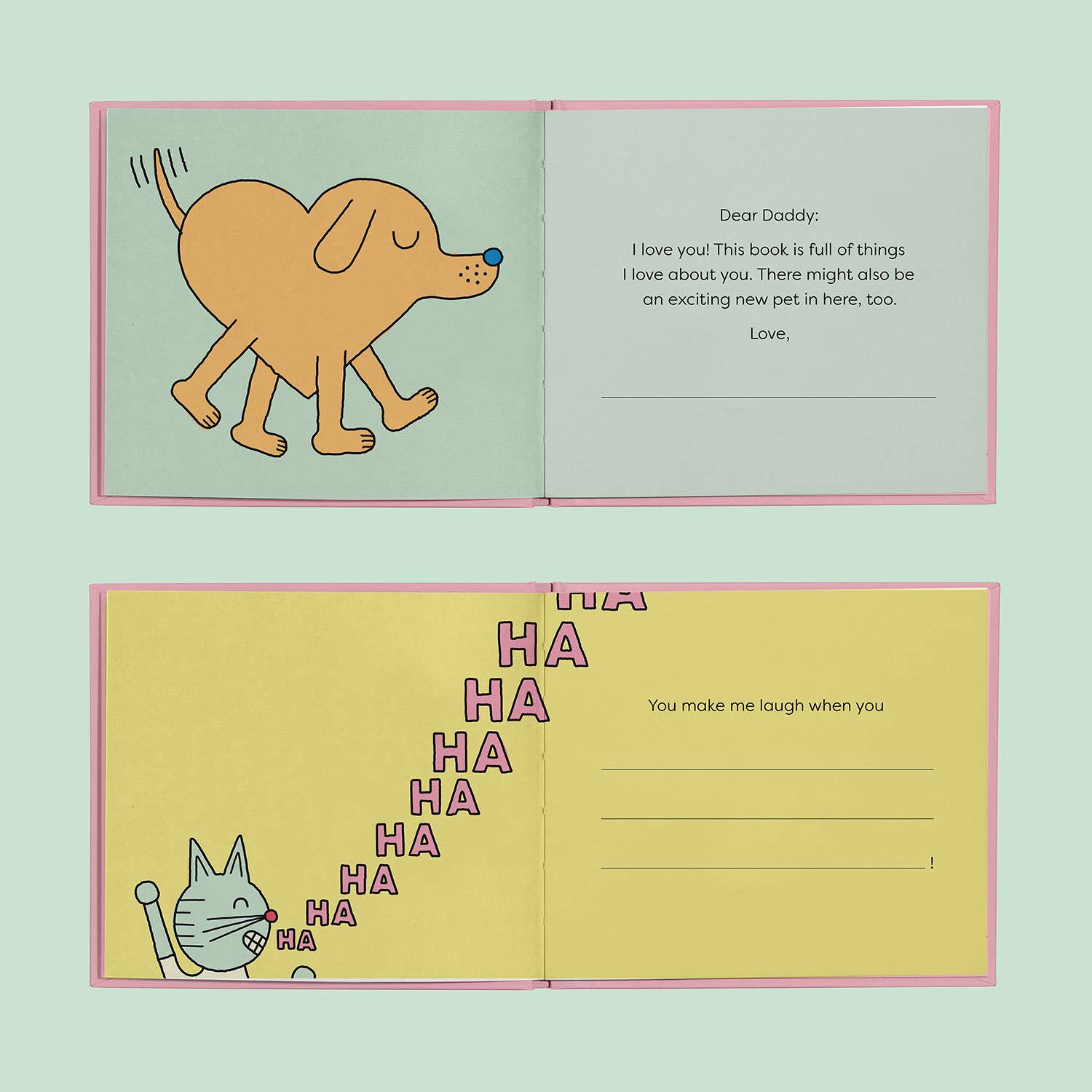 Knock Knock - Knock Knock Kids - Daddy Fill in the Love Book