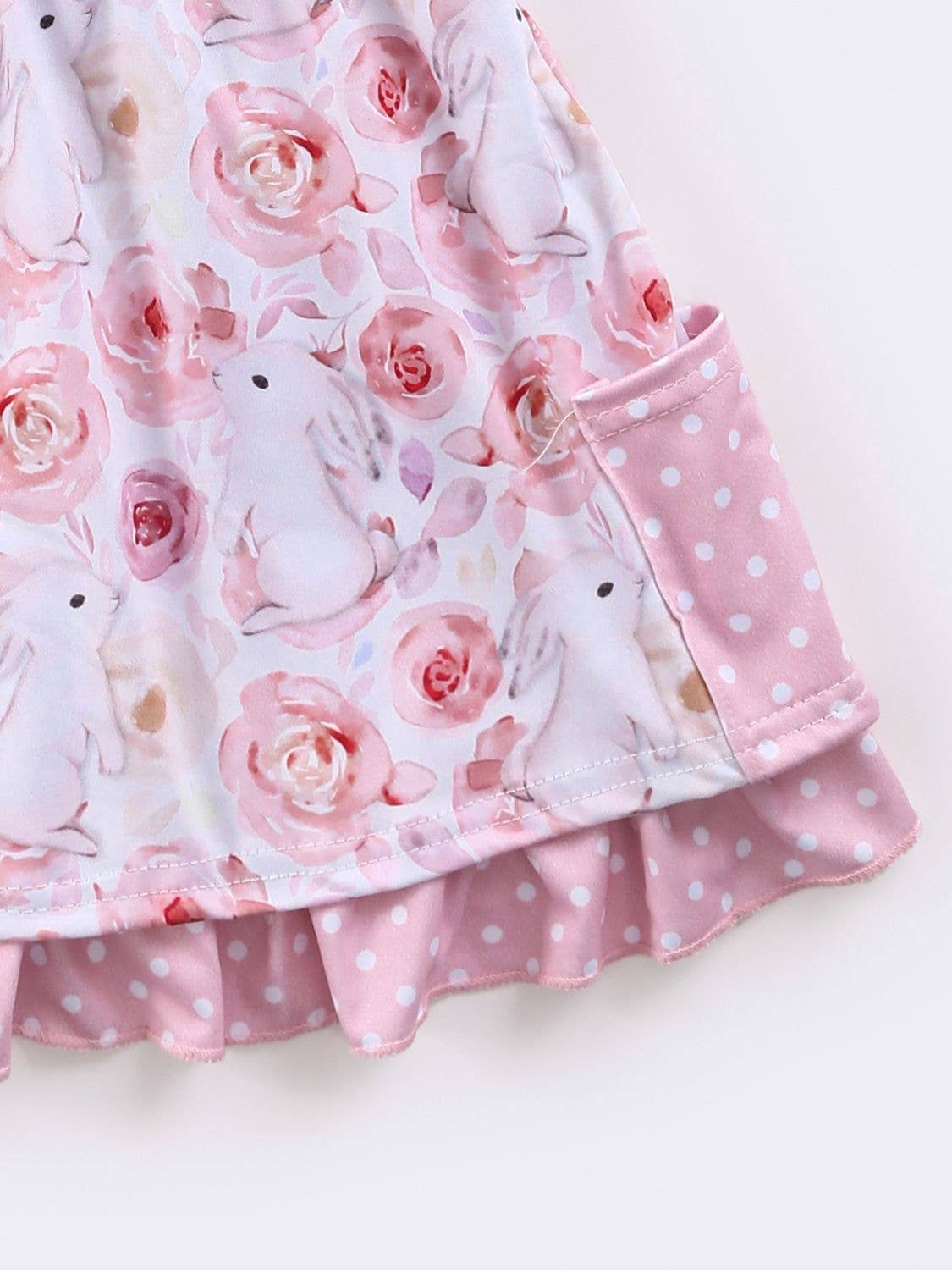 Bunny Blooms Girls Dress