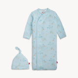 Magnetic Me | SERENE SAFARI BLUE MODAL GOWN + HAT SET