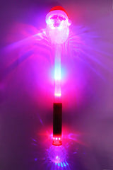 Christmas Santa Colorful Led Light-up Wand
