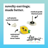 Chicken Earrings
