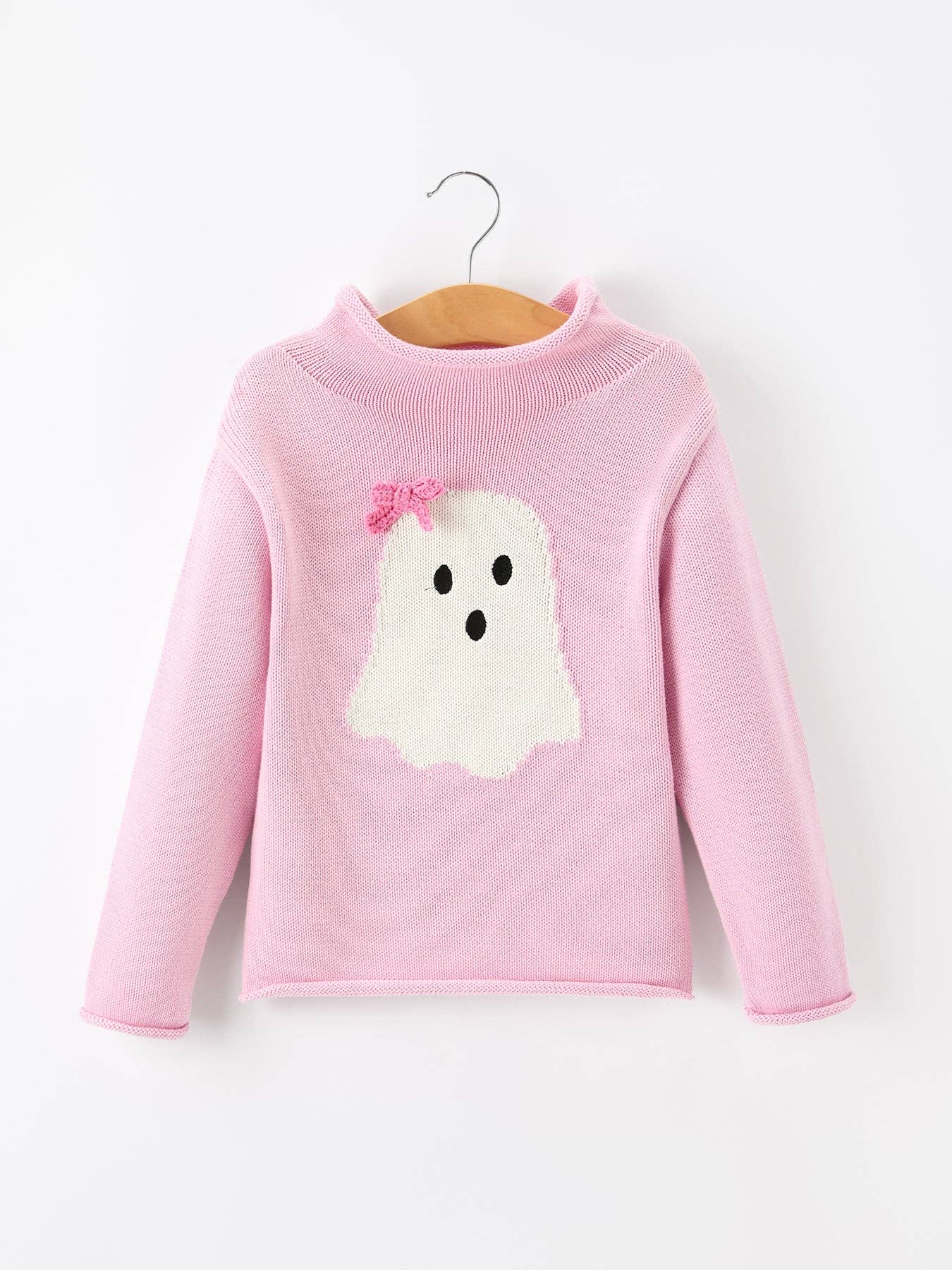 Ghost Bow Knit Sweater