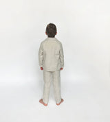 Boys Linen Suit BLAZER+PANTS Formal Wedding 2PC SET| Cyrus