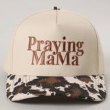 Praying MaMa Embroidery Two-Tone Trucker Hat