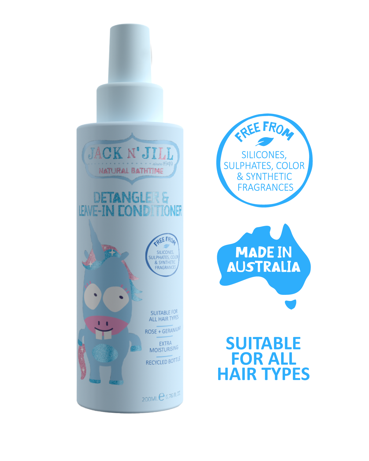 Jack N' Jill Detangler & Leave-in Conditioner