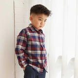 Mini Wardrobe- Toddler Botton Down Plaid Shirt