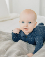 Organic Polo Footie Abyss Dot