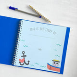 Little Captain Baby Memory Book