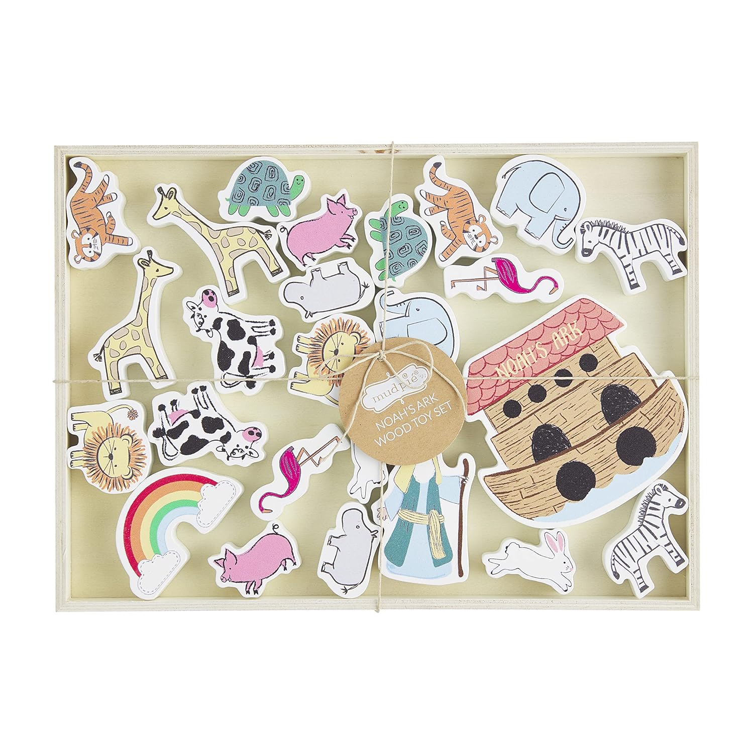 Noah'S Ark Wood Toy Set