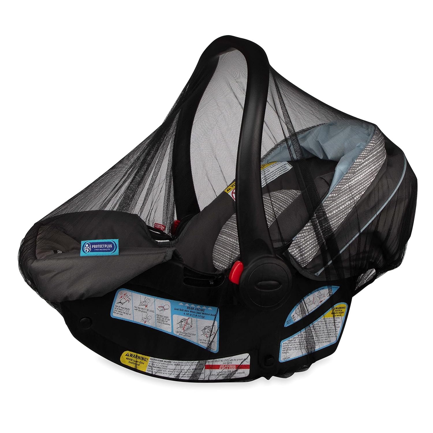 Stroller And Carrier Netting Black