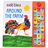 Around the Farm 30-Button Animal Sound Book - Great for First Words