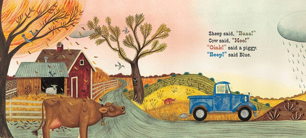 Little Blue Truck Padded Board Book: Alice Schertle