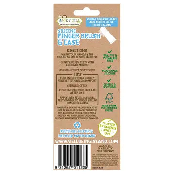 Jack N' Jill Stage 1 Silicone Finger Brush - 2 Pack
