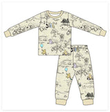100 Acre Woods Long Sleeve 2 Piece Bamboo Set