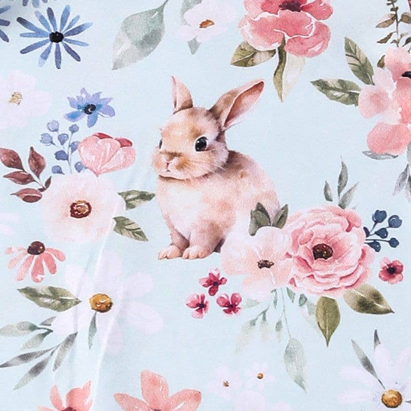 Floral Snuggle Bunny Girls Dress