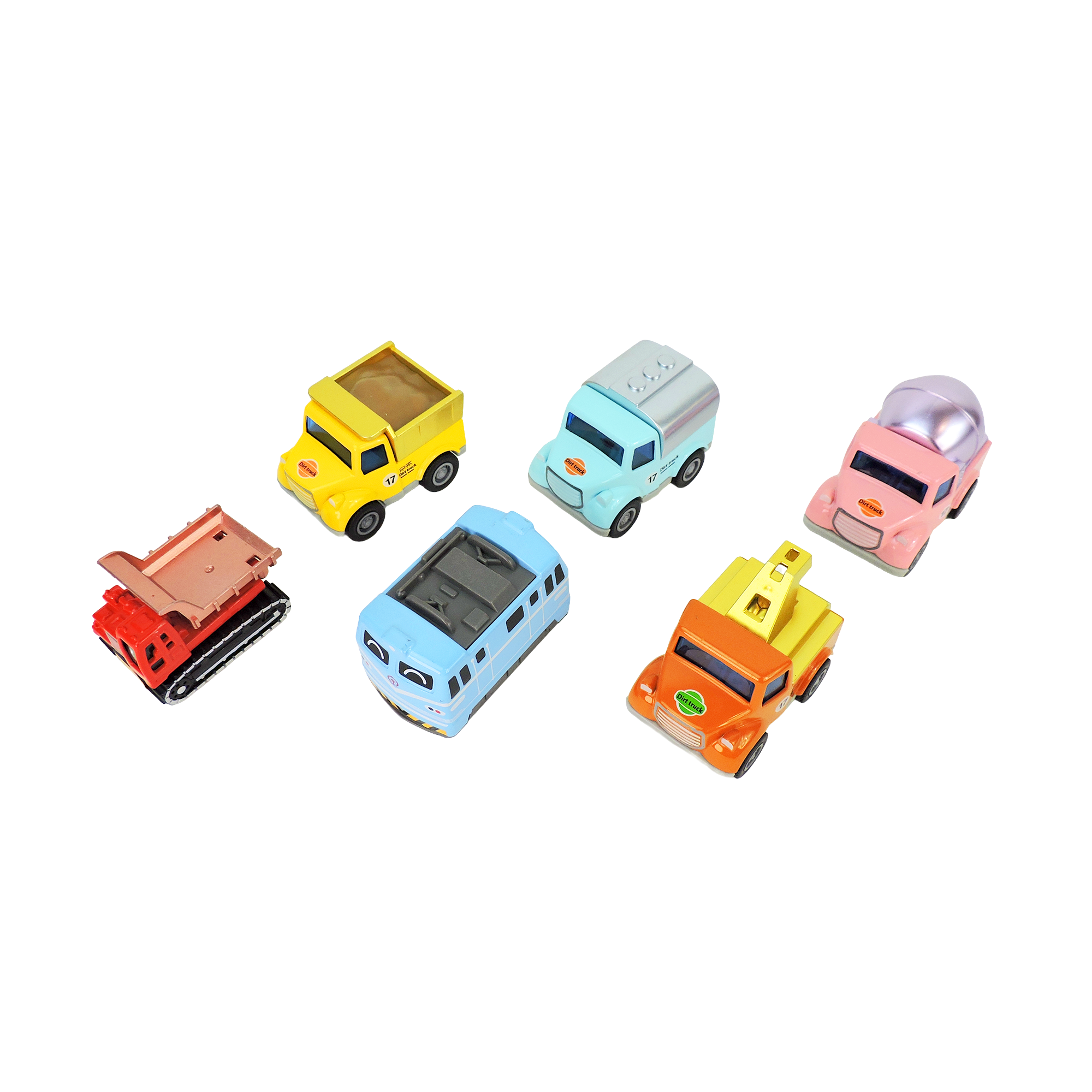 Rollin’ Large Diecast Pull-Back Vehicle