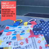 Police Rescue Crinkle Tag Square 8x8 Baby Teach @ Home Toy