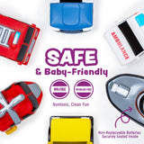 Tub Works® Emergency™ Cars Light Up Bath Toys, 6 Pack