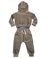 Nixon Two-Piece Hoodie Set - Almond