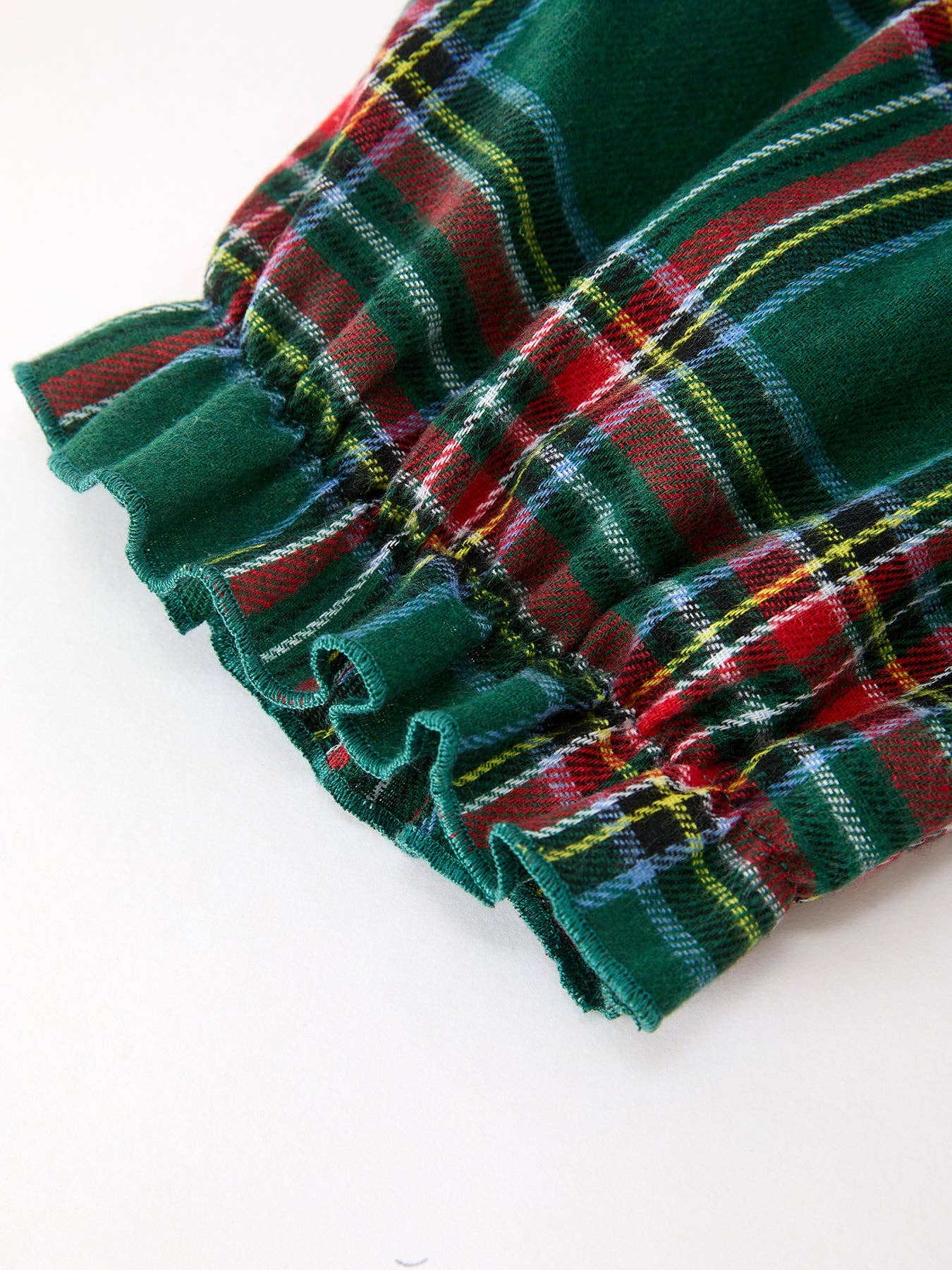 Christmas Green Plaid Dress